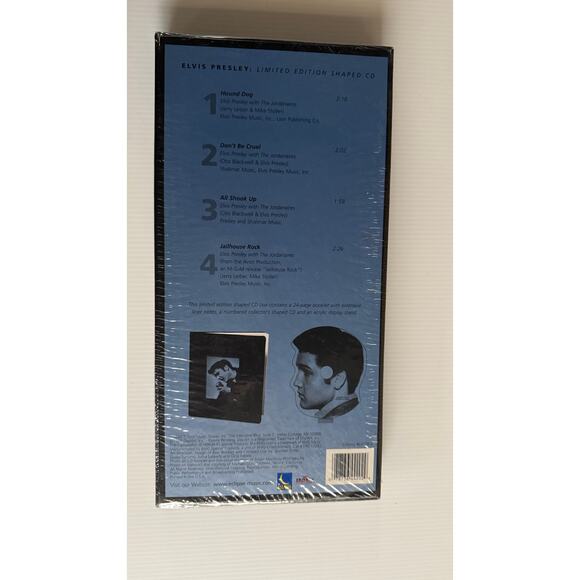 Elvis Presley: Limited Edition Shaped CD, vintage compact disc #60 of 10,000 - Picture 3 of 6